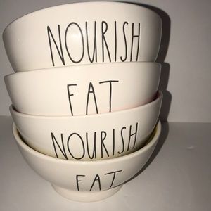 RAE DUNN SET OF 4 BOWLS